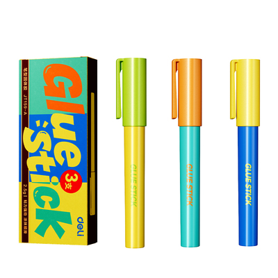 【精准粘细节】得力笔型固体胶棒