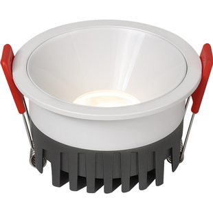 超薄防眩射灯嵌入式家用客厅吊顶开孔7.5cm过道筒灯高显指无主灯