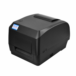 芯烨H500E标签打印机服装吊牌洗水唛飘缎带热转印珠宝标铜版亚银纸合格证价格贴货架不干胶条码碳带打印机