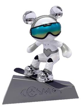 样板间儿童房滑雪主题软装组合