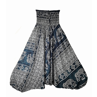 泰国尼泊尔连体裤两穿长裤瑜伽裤