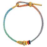 新款上岸手绳逢考必过幸运符昌殊七慧编织手链锦鲤礼物男女饰品