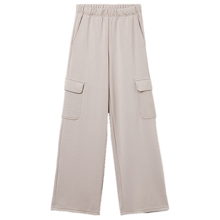 CALZEDONIA卡泽意袜春夏女士舒适柔软两侧大口袋工装裤MODP1259