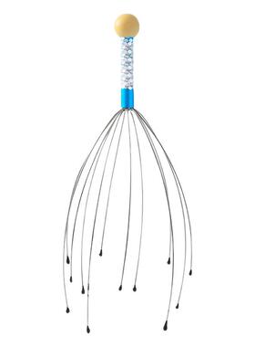 头部按摩器挠头八爪鱼头皮器非灵魂提取器神器头疗头疼缓解五爪