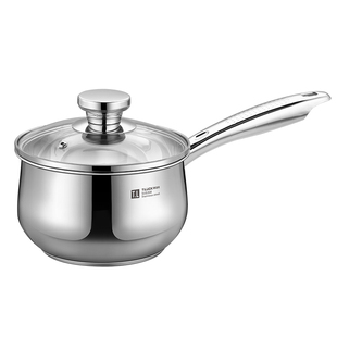 304不锈钢奶锅宝宝婴儿辅食小锅无涂层煮面泡面锅牛奶家用煮汤锅