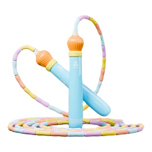 得力安格耐特竹节跳绳儿童小学生专用幼儿园初学中考竞速绳子体育