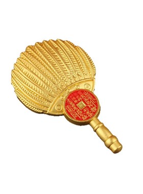 6cm诸葛山鬼扇车挂件钥匙扣吊坠