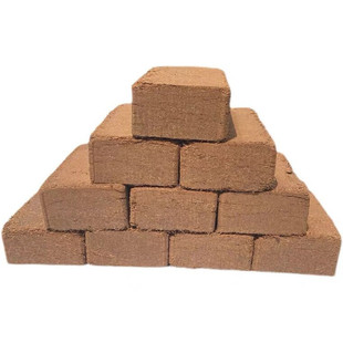 爬宠椰土苔藓乌龟冬眠巴西龟草龟角蛙蟹过冬沙窝垫材饲养沙椰砖