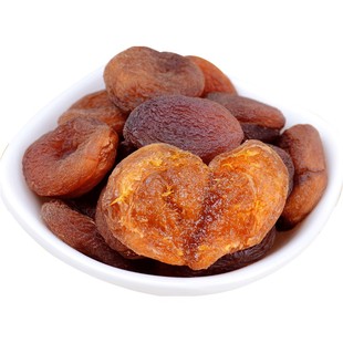 沙漠玉珠新疆特产无核黑杏干杏肉不加糖零食自然原味500g杏脯果干