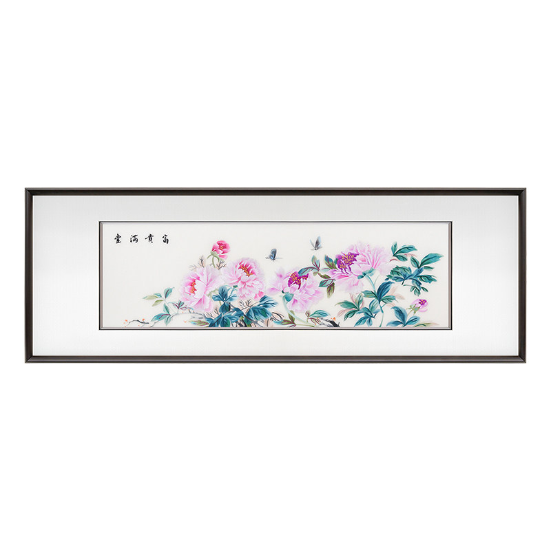 传统苏绣一针一线手工刺绣