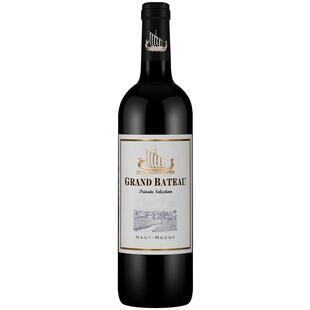 【自营】小龙战舰珍选上梅多克干红葡萄酒法国原瓶进口750ml*1瓶