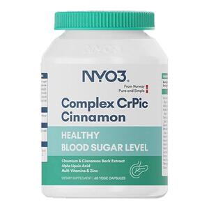 NYO3挪威进口服胰素血糖皂苷非苦瓜胶囊三价铬元素中老年非保健品