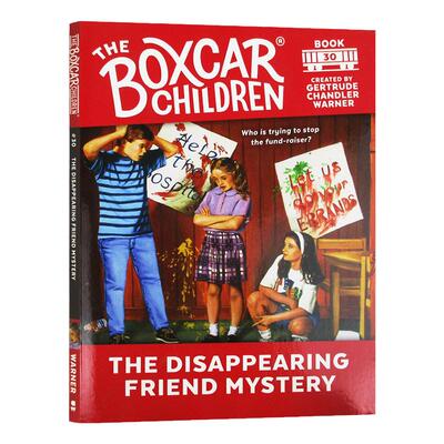 棚车少年30 The Disappearing Friend Mystery 英文原版 美国经典儿童读物 英文版英语章节桥梁书籍 原版励志故事小说全套
