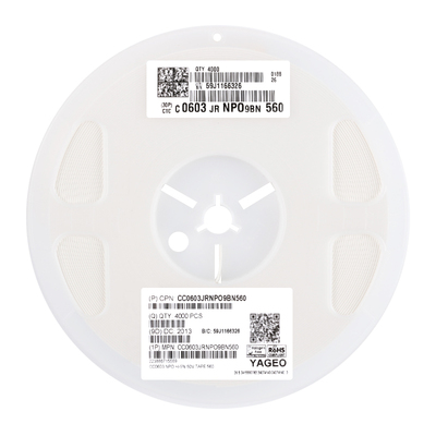 0603贴片电容56pF(560)±5%50V