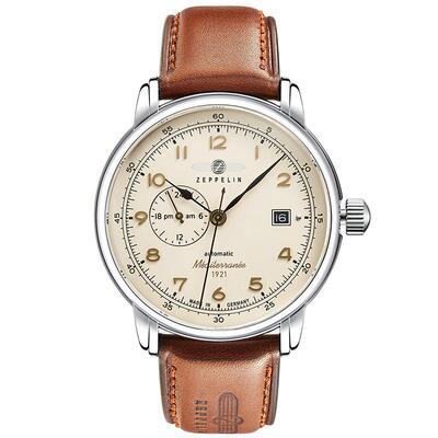 齐博林24小时指示盘自动机械表