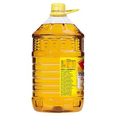 鲁花压榨一级花生油5.43L 物理压榨特香纯正食用油健康炒菜家用