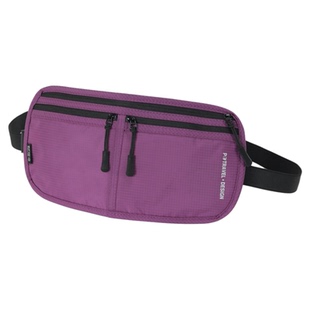 旅行多功能证件包随身腰包出国护照包RFID防盗刷卡包钱包斜背胸包