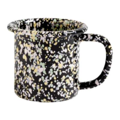 HAY搪瓷餐具碗盘收纳罐泼墨纹