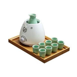 温酒壶温酒器黄酒花雕烫酒壶快速电加热恒温陶瓷酒具热酒二两半斤