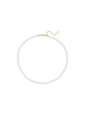 韩国fever博主同款珍珠项链2025年新款女简约气质百搭锁骨链颈链