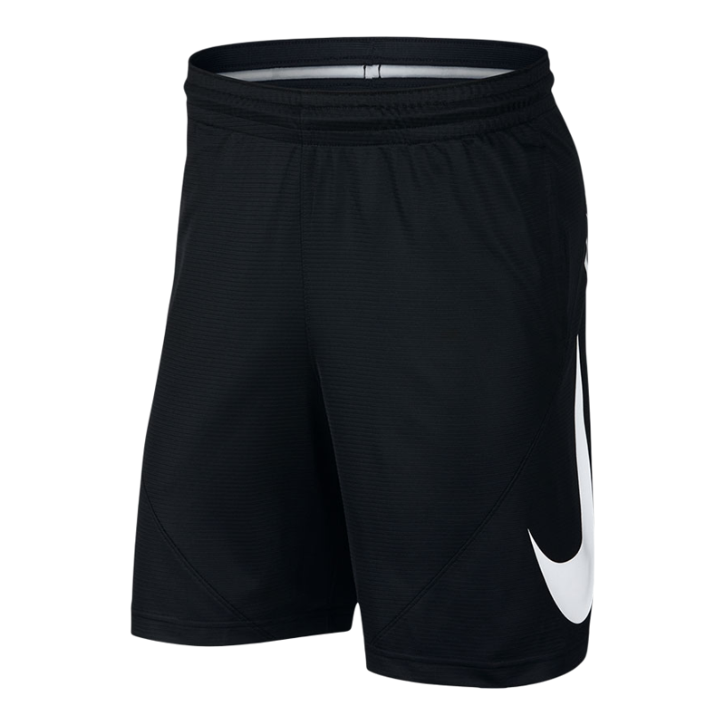 Nike/耐克正品男款黑白大钩子短裤速干运动篮球裤910704-010