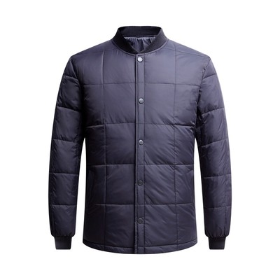 中老年大码加厚保暖内胆羽绒服