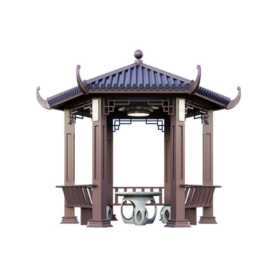 铝合金古建仿古六角亭
