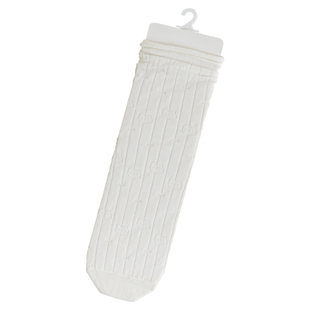 网眼堆堆袜女春秋薄款肤色卷边夏季清凉长款月子袜无骨镂空中筒袜