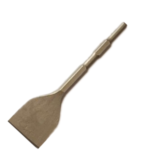 电镐电锤扁扁凿子方柄圆柄四坑开槽钻头加宽超薄扁镐凿铲墙灰瓷砖