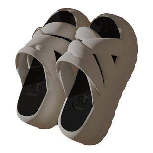 夏天坡跟厚底凉鞋女新款踩屎感时尚百搭增高户外穿防滑凉拖鞋外出