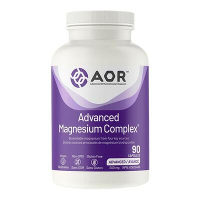 加拿大 AOR Advanced Magnesium Complex 复合镁营养胶囊 200mg