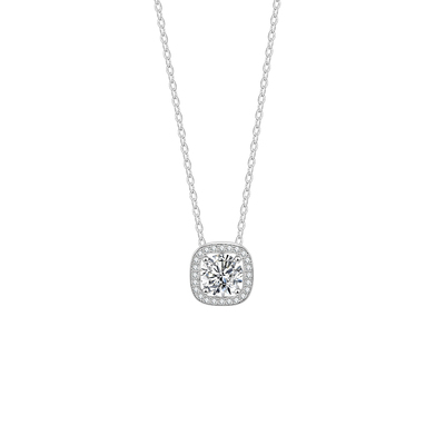 JUSONGKLEIN钛钢轻奢方糖项链