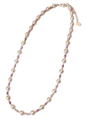 珍珠串珠项链高级感轻奢小众配饰