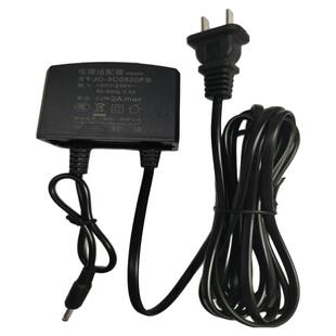 黑酷超长线5V电源2A摄像头防雨常规通用监控专用安防电源室外