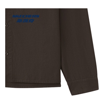 斯凯奇翻领外套男女同款