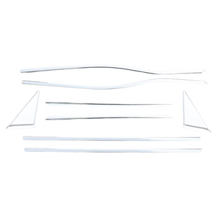 雷克萨斯GX550h车身装饰条凌志gx550窗户银边亮条车窗改装品配件
