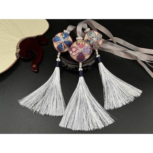 广西靖西 绣蕴坊绣球 纯手工壮锦绣球