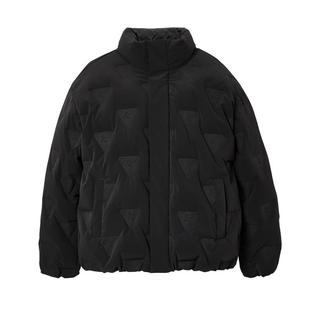 绫致杰克琼斯男装冬季羽绒服新款商务3D压胶发热内里宽松外套