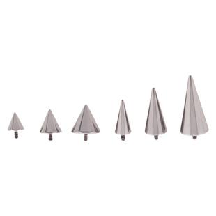 恶魔钉【替换头】钛合金/唇钉/眉钉/鼻钉/尖锥替耳骨钉