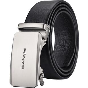 暇步士皮带男士真皮自动扣商务腰带牛皮裤带男款礼盒装送老公礼物