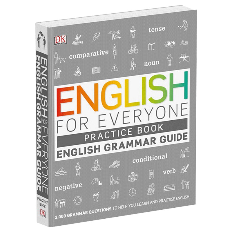 人人学英语语法练习册 英文原版 English for Everyone English Grammar Guide Practice Book 英语学习指南工具书 英文版原版书籍
