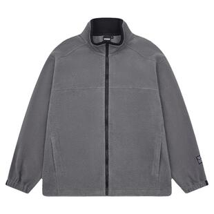 XXZXX摇粒绒外套可叠穿长袖夹克男女潮牌童装亲子装秋季新款 5301