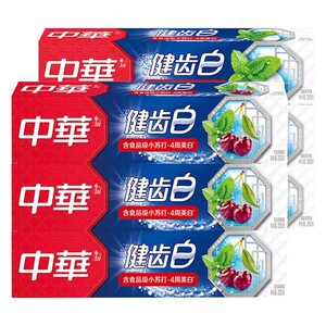 中华健齿白牙膏清新口气