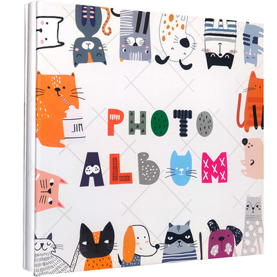 可爱宝宝儿童相册本插页式6寸