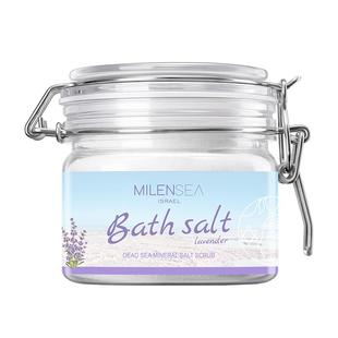 米蓝希死海沐浴海盐磨砂膏500g