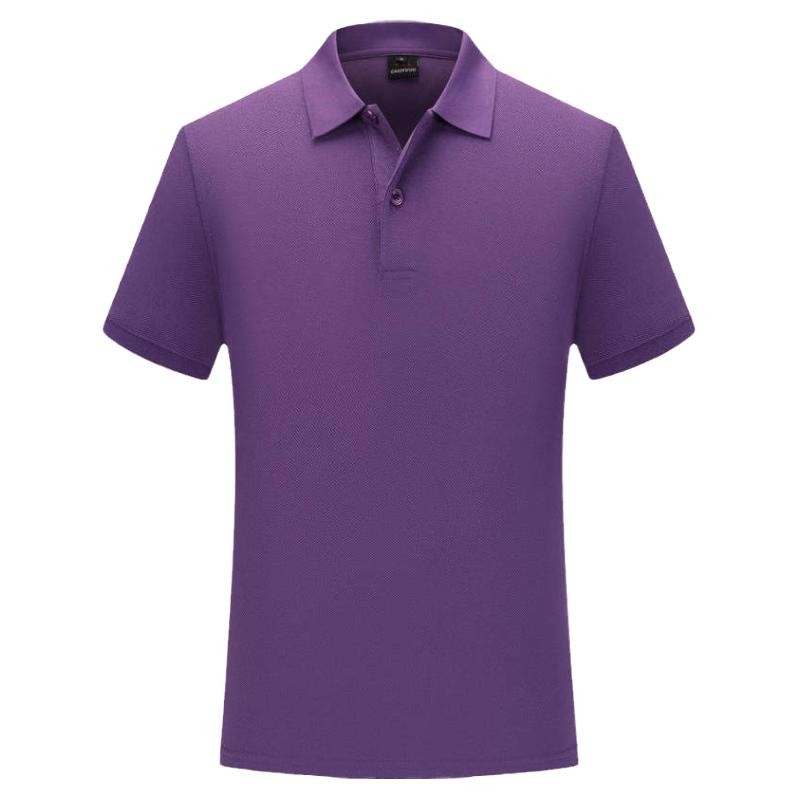 定制polo衫女短袖夏季大码纯棉有翻领t恤工作衣服装刺绣印字logo