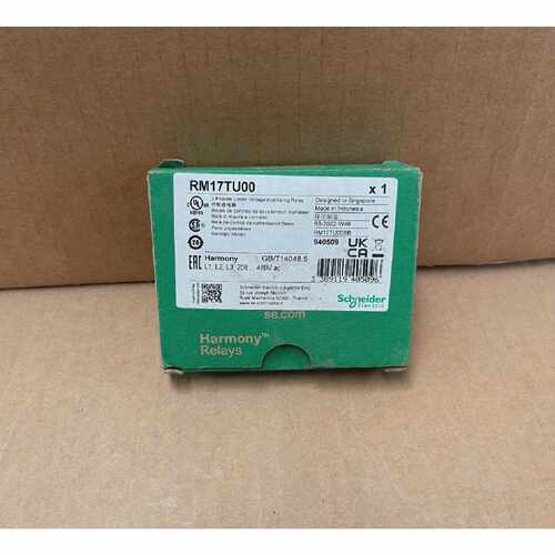 SchneiderElectric  RM17TU00 3Phase Supply Monitoring Relay18
