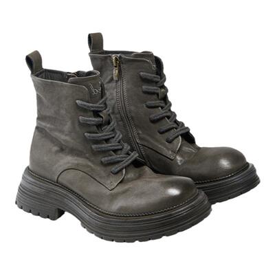 靴子女短靴复古工装户外马丁靴