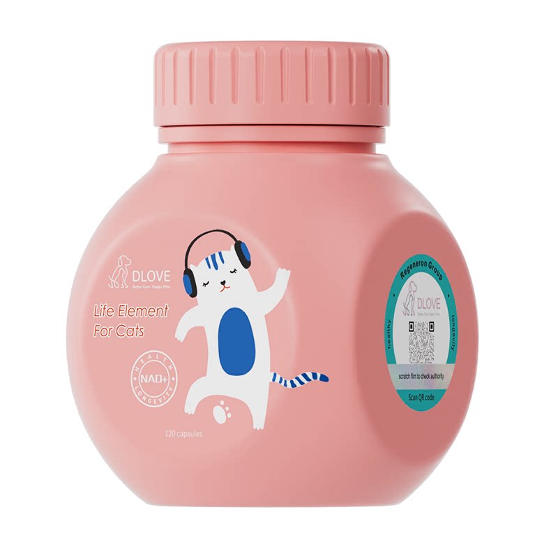 DLOVE【诺奖得主研发】狗猫浓缩全面营养软骨素钙片维生素护肝片