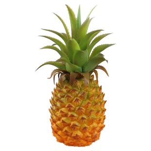 仿真水果模型大菠萝摆件假凤梨客厅软装饰菠萝片拍戏道具摄影写生